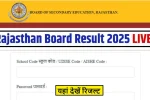 RBSE 12th Result 2025 LIVE
